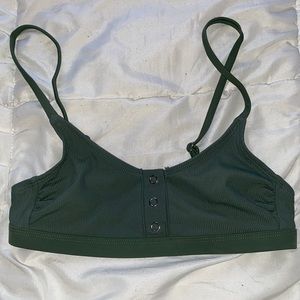 Green Bikini Top